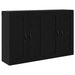 Cabinet suspendat 2 pcs Stejar Negru 69,5 x 34 x 90 cm - WALTI WALTI