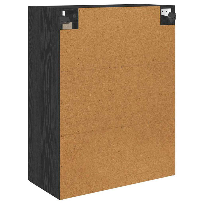 Cabinet suspendat 2 pcs Stejar Negru 69,5 x 34 x 90 cm - WALTI WALTI