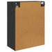 Cabinet suspendat 2 pcs Stejar Negru 69,5 x 34 x 90 cm - WALTI WALTI