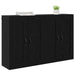 Cabinet suspendat 2 pcs Stejar Negru 69,5 x 34 x 90 cm - WALTI WALTI