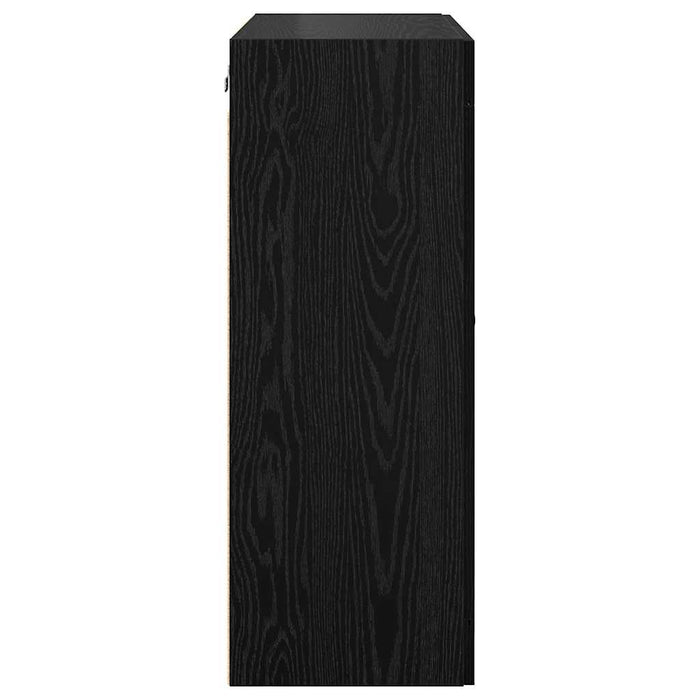Cabinet suspendat 2 pcs Stejar Negru 69,5 x 34 x 90 cm - WALTI WALTI