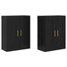 Cabinet suspendat 2 pcs Stejar Negru 69,5 x 34 x 90 cm - WALTI WALTI