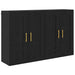 Cabinet suspendat 2 pcs Stejar Negru 69,5 x 34 x 90 cm - WALTI WALTI