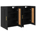 Cabinet suspendat 2 pcs Stejar Negru 69,5 x 34 x 90 cm - WALTI WALTI