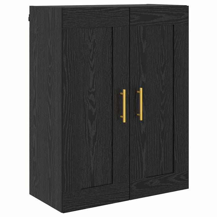 Cabinet suspendat 2 pcs Stejar Negru 69,5 x 34 x 90 cm - WALTI WALTI