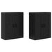 Cabinet suspendat 2 pcs Stejar Negru 69,5 x 34 x 90 cm - WALTI WALTI