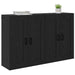 Cabinet suspendat 2 pcs Stejar Negru 69,5 x 34 x 90 cm - WALTI WALTI