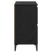 Bufeturi 3 pcs Stejar Negru 60 x 35 x 70 cm Lemn compozit - WALTI WALTI