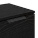 Bufeturi 2 pcs Stejar Negru 60 x 30 x 70 cm Lemn compozit - WALTI WALTI