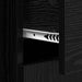 Bufeturi 2 pcs Stejar Negru 60 x 30 x 70 cm Lemn compozit - WALTI WALTI