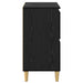 Bufeturi 2 pcs Stejar Negru 60 x 35 x 70 cm Lemn compozit - WALTI WALTI