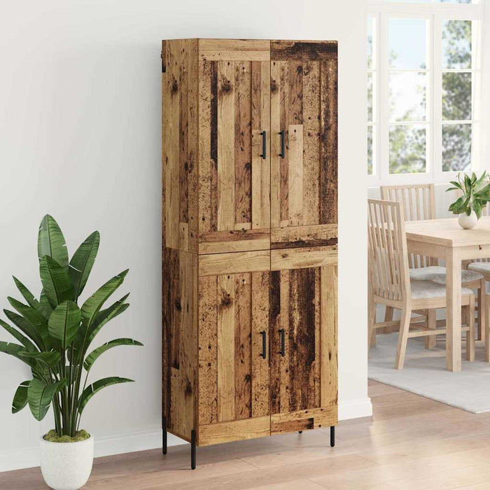 Bufet 2 pcs Lemn Vechi Lemn compozit - WALTI WALTI
