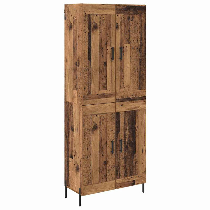 Bufet 2 pcs Lemn Vechi Lemn compozit - WALTI WALTI