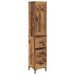 Bufet cu sertar Lemn Vechi 34,5 x 34 x 180 cm Lemn compozit - WALTI WALTI