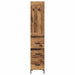 Bufet cu sertar Lemn Vechi 34,5 x 34 x 180 cm Lemn compozit - WALTI WALTI