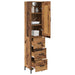 Bufet cu sertar Lemn Vechi 34,5 x 34 x 180 cm Lemn compozit - WALTI WALTI