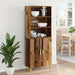 Bufet Lemn Vechi 69,5 x 32,5 x 180 cm Lemn compozit - WALTI WALTI