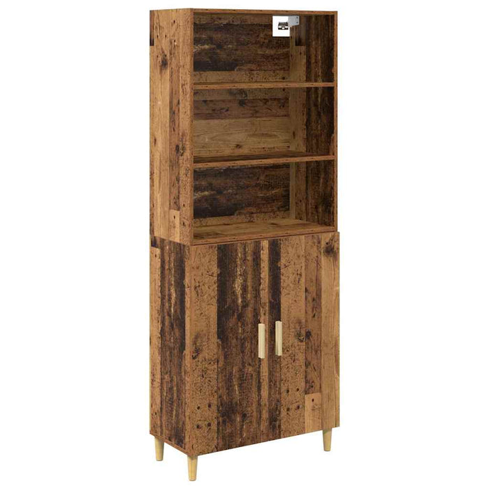 Bufet Lemn Vechi 69,5 x 32,5 x 180 cm Lemn compozit - WALTI WALTI