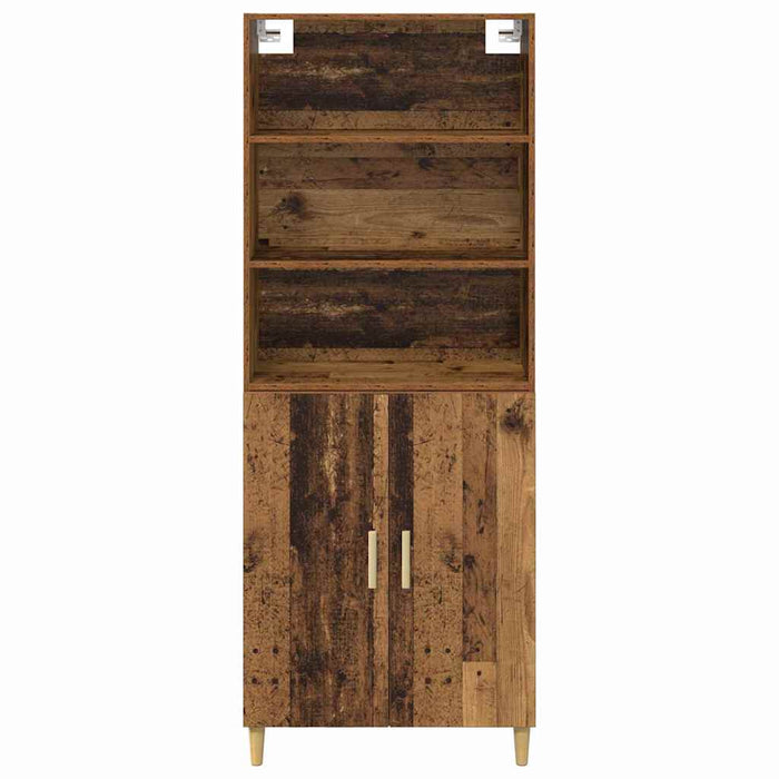 Bufet Lemn Vechi 69,5 x 32,5 x 180 cm Lemn compozit - WALTI WALTI