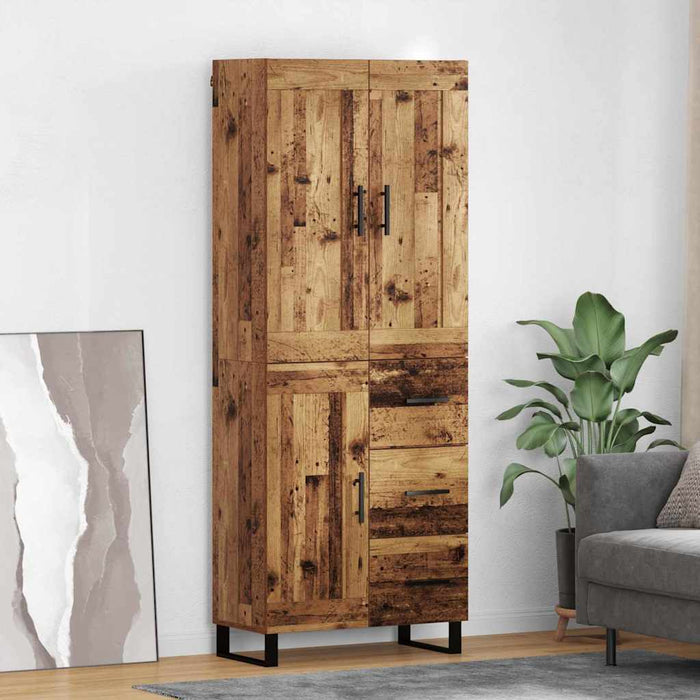 Bufet cu sertar Lemn vechi 69,5 x 34 x 180 cm Lemn compozit - WALTI WALTI