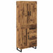 Bufet cu sertar Lemn vechi 69,5 x 34 x 180 cm Lemn compozit - WALTI WALTI