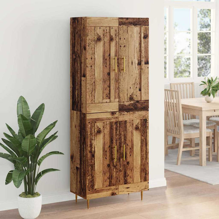 Bufet Lemn Vechi 69,5 x 34 x 180 cm Lemn compozit - WALTI WALTI