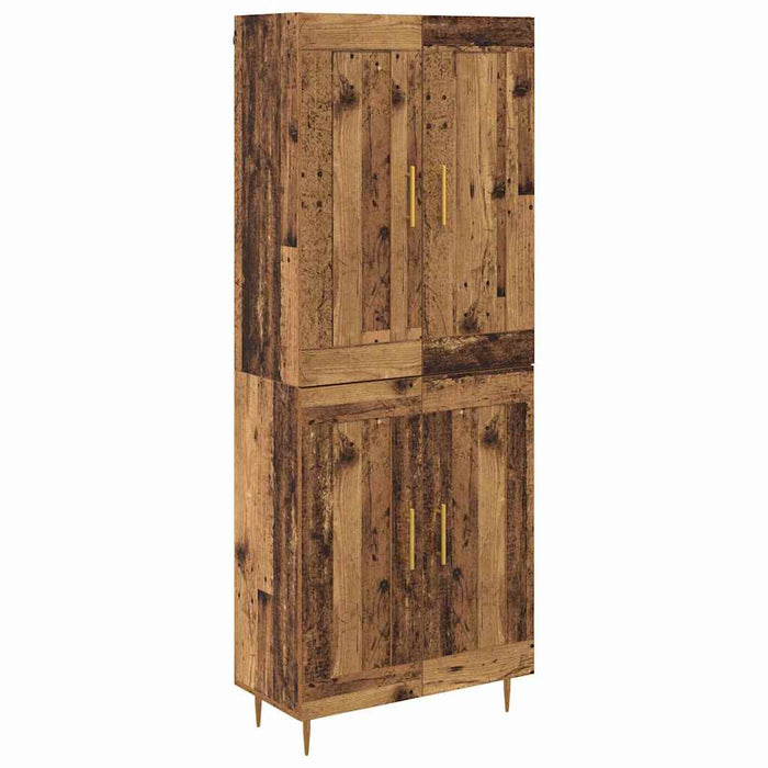 Bufet Lemn Vechi 69,5 x 34 x 180 cm Lemn compozit - WALTI WALTI