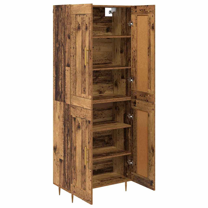 Bufet Lemn Vechi 69,5 x 34 x 180 cm Lemn compozit - WALTI WALTI