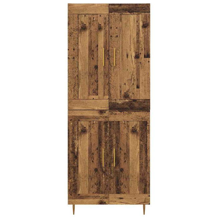 Bufet Lemn Vechi 69,5 x 34 x 180 cm Lemn compozit - WALTI WALTI