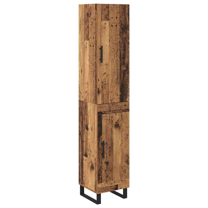Bufet Lemn Vechi 34,5 x 34 x 180 cm Lemn compozit - WALTI WALTI