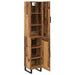 Bufet Lemn Vechi 34,5 x 34 x 180 cm Lemn compozit - WALTI WALTI