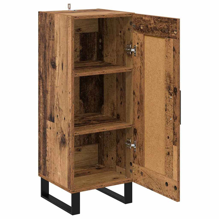 Bufet Lemn Vechi 34,5 x 34 x 180 cm Lemn compozit - WALTI WALTI
