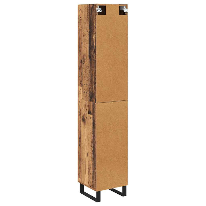 Bufet Lemn Vechi 34,5 x 34 x 180 cm Lemn compozit - WALTI WALTI