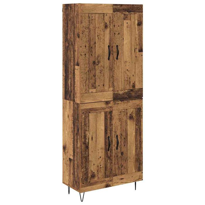 Bufet Lemn Vechi 69,5 x 34 x 180 cm Lemn compozit - WALTI WALTI