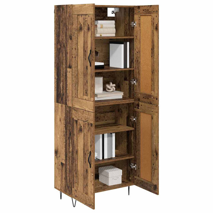 Bufet Lemn Vechi 69,5 x 34 x 180 cm Lemn compozit - WALTI WALTI