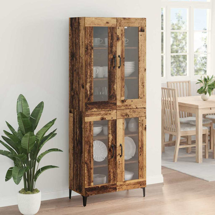 Bufet Pe perete Lemn Vechi 69,5 x 34 x 180 cm Lemn compozit - WALTI WALTI