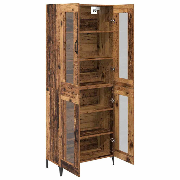 Bufet Pe perete Lemn Vechi 69,5 x 34 x 180 cm Lemn compozit - WALTI WALTI