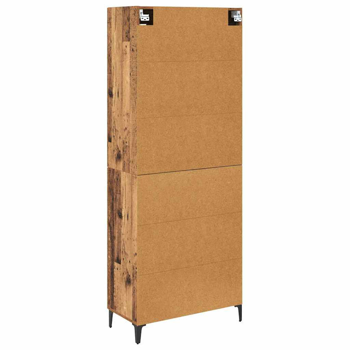 Bufet Pe perete Lemn Vechi 69,5 x 34 x 180 cm Lemn compozit - WALTI WALTI
