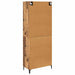 Bufet Pe perete Lemn Vechi 69,5 x 34 x 180 cm Lemn compozit - WALTI WALTI