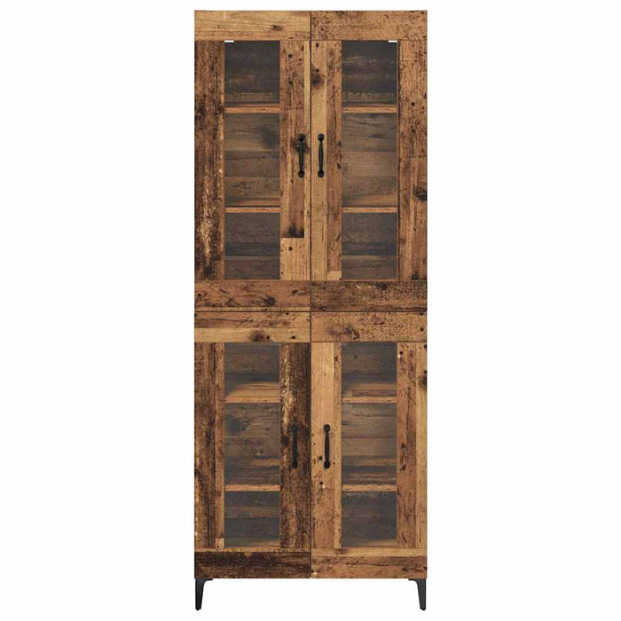 Bufet Pe perete Lemn Vechi 69,5 x 34 x 180 cm Lemn compozit - WALTI WALTI