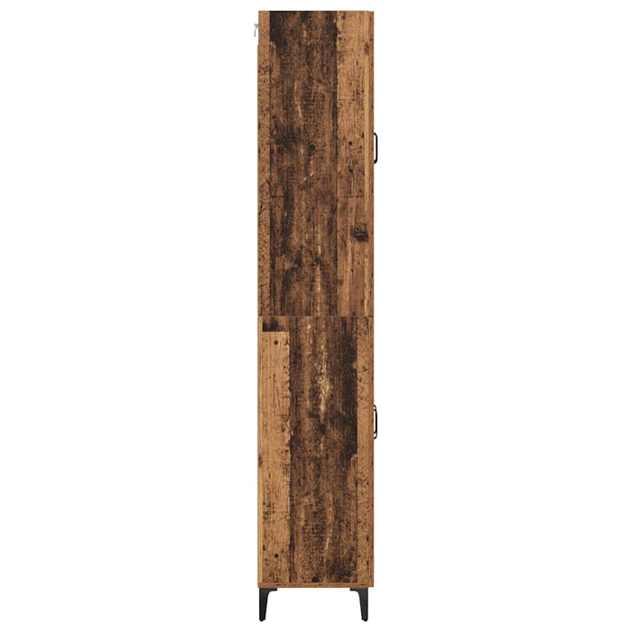 Bufet Pe perete Lemn Vechi 69,5 x 34 x 180 cm Lemn compozit - WALTI WALTI