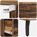 Bufet cu sertar 2 pcs Lemn Vechi Lemn compozit - WALTI WALTI