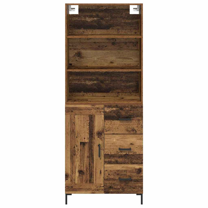 Bufet cu sertar Lemn vechi 69,5 x 34 x 180 cm Lemn compozit - WALTI WALTI
