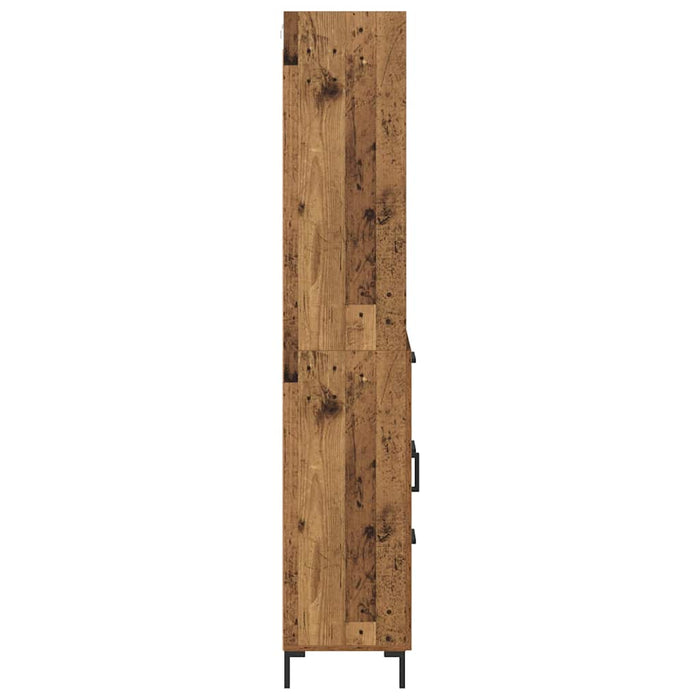 Bufet cu sertar Lemn vechi 69,5 x 34 x 180 cm Lemn compozit - WALTI WALTI