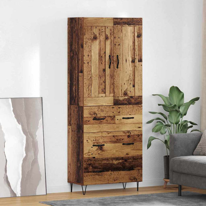 Bufet cu sertar Lemn Vechi 69,5 x 34 x 180 cm Lemn compozit - WALTI WALTI
