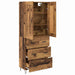 Bufet cu sertar Lemn Vechi 69,5 x 34 x 180 cm Lemn compozit - WALTI WALTI