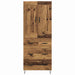 Bufet cu sertar Lemn Vechi 69,5 x 34 x 180 cm Lemn compozit - WALTI WALTI