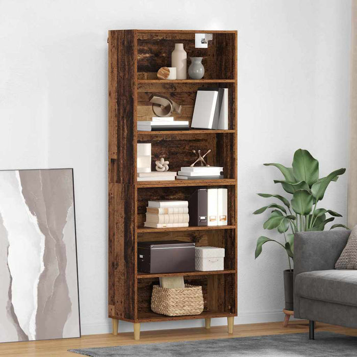 Bufet Lemn Vechi 69,5 x 32,5 x 180 cm Lemn compozit - WALTI WALTI