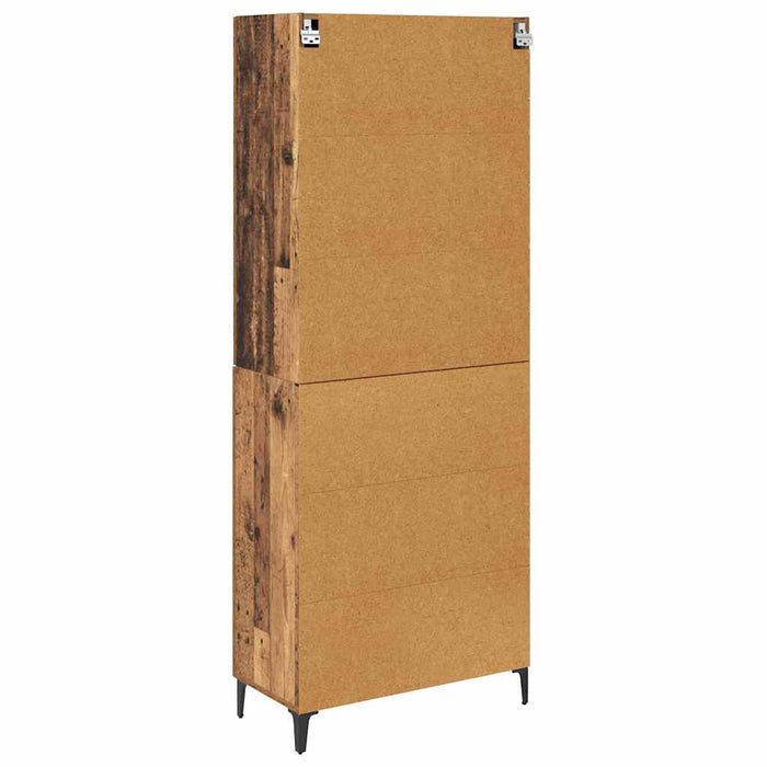 Bufet Pe perete Lemn Vechi 69,5 x 34 x 180 cm Lemn compozit - WALTI WALTI