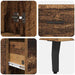 Bufet cu sertar 2 pcs Lemn vechi Lemn compozit - WALTI WALTI